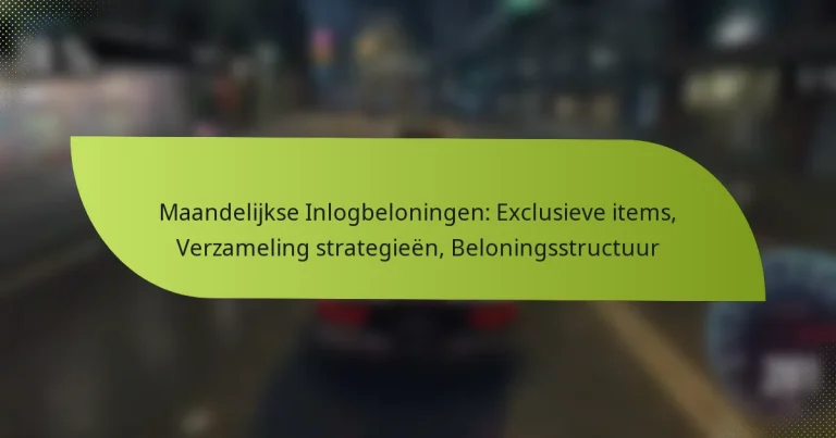 Maandelijkse Inlogbeloningen: Exclusieve items, Verzameling strategieën, Beloningsstructuur